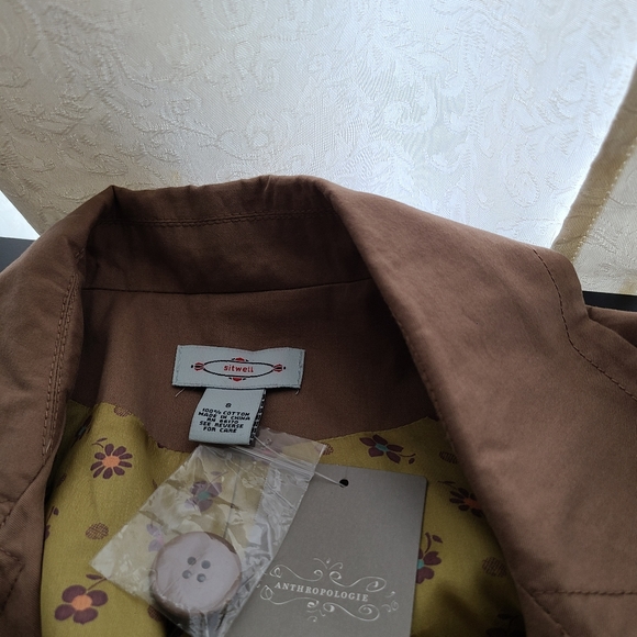 ANTHROPOLOGIE.....STUNNING RUFFLED COAT - Picture 6 of 6